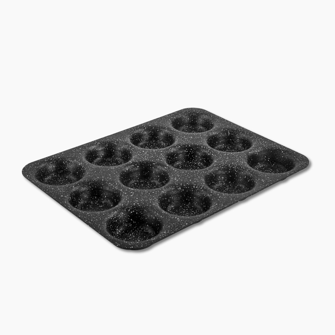 Eaziglide Neverstick2 12 Cup Cupcake Tray - Large Muffin Tray for Oven