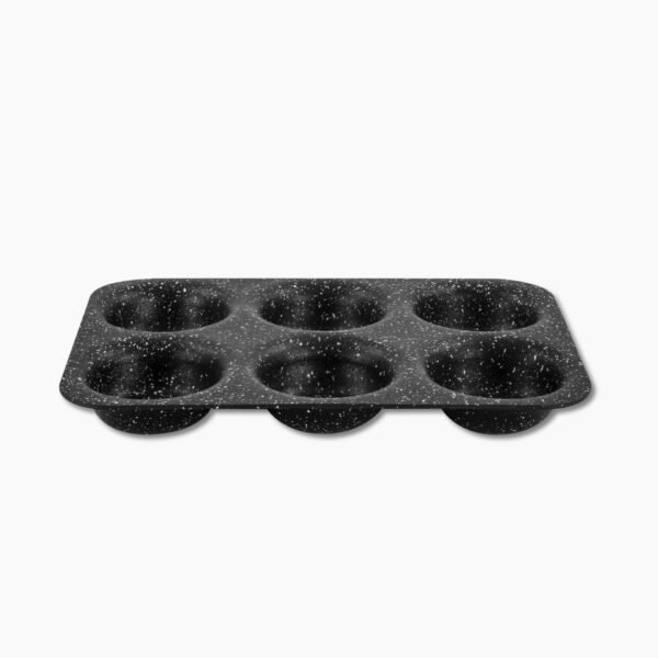 Eaziglide Neverstick2 6 Cup Cupcake Tray - Small Non Stick Cupcake Tray