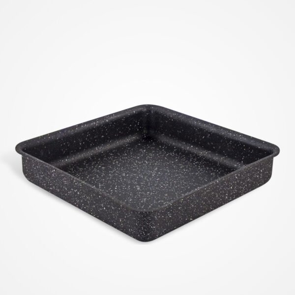 Eaziglide Neverstick2 23cm square cake tin with non-stick coating for baking cakes and traybakes.