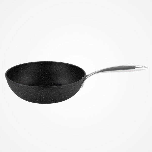 Eaziglide Neverstick2 28cm Wok Pan for Stir-Frying Noodles, Vegetables, and Rice