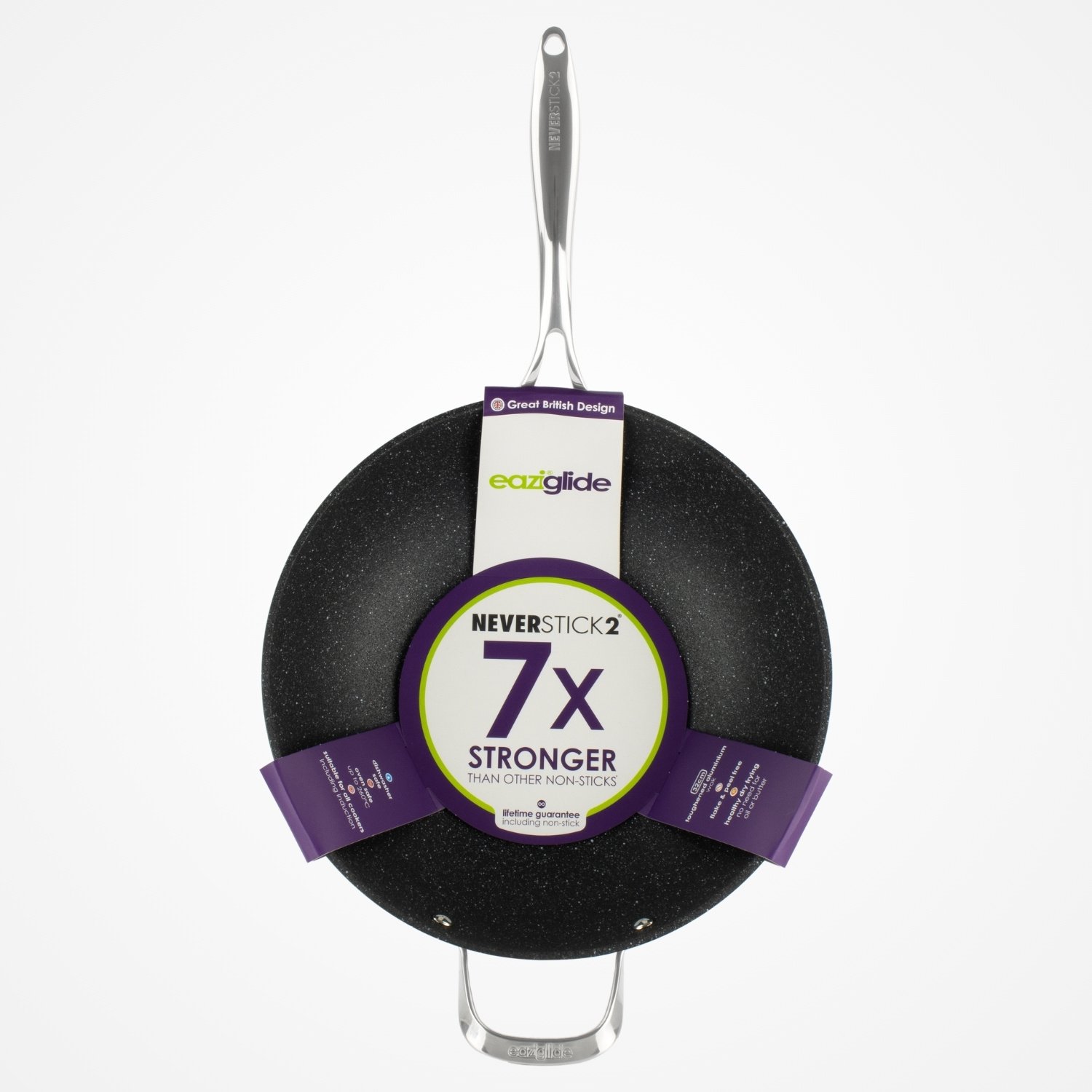 Neverstick2 32cm wok - Image 5