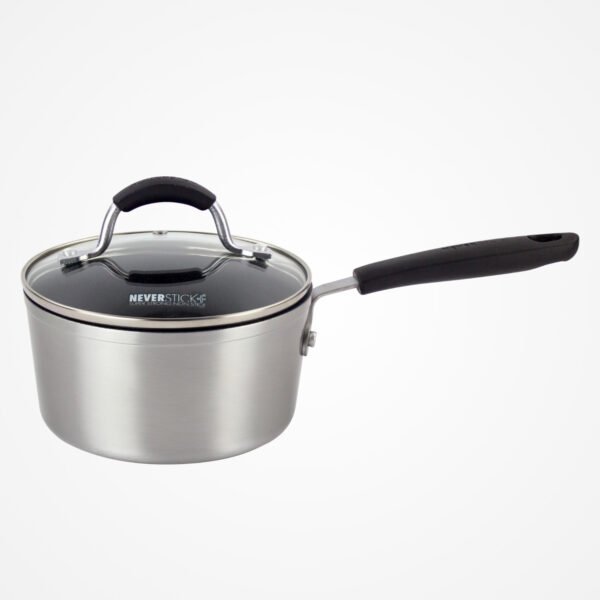 Eaziglide Neverstick+ 16cm Saucepan for Cooking Smaller Portions