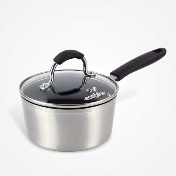 Eaziglide Neverstick+ 16cm Saucepan for Cooking Smaller Portions